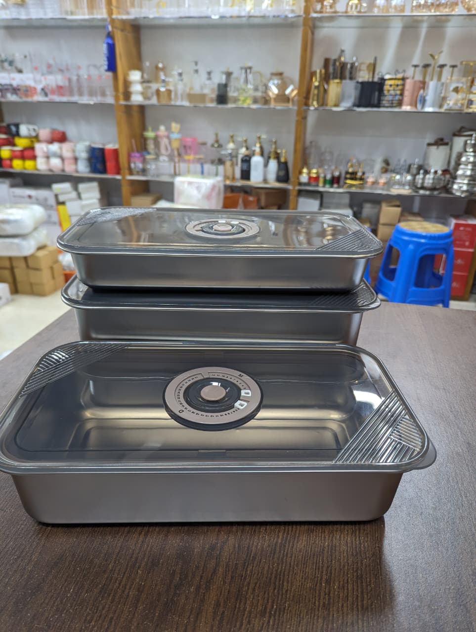 Stainless Steel Food Storage Box with Lid | Sealed Kitchen & Fridge Food Storage Container