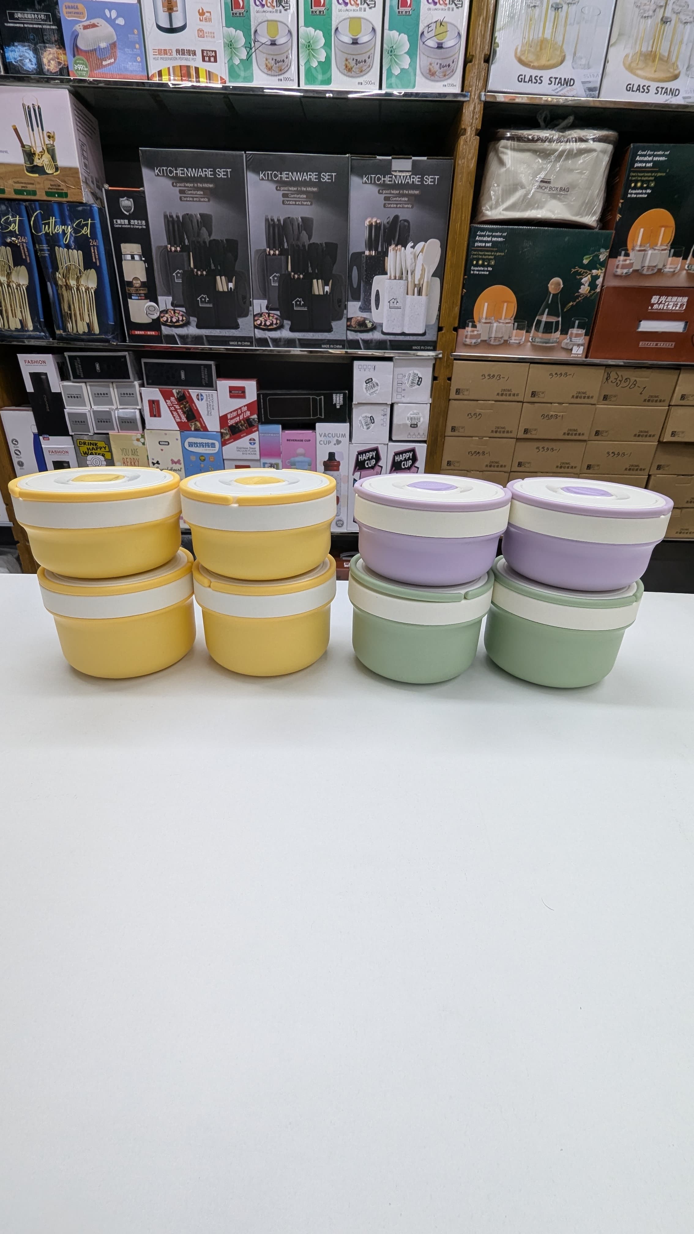 Very Premium Quality Imported Lunch Box Set – 4 Vati (Food Grade, Durable & Leak Proof)