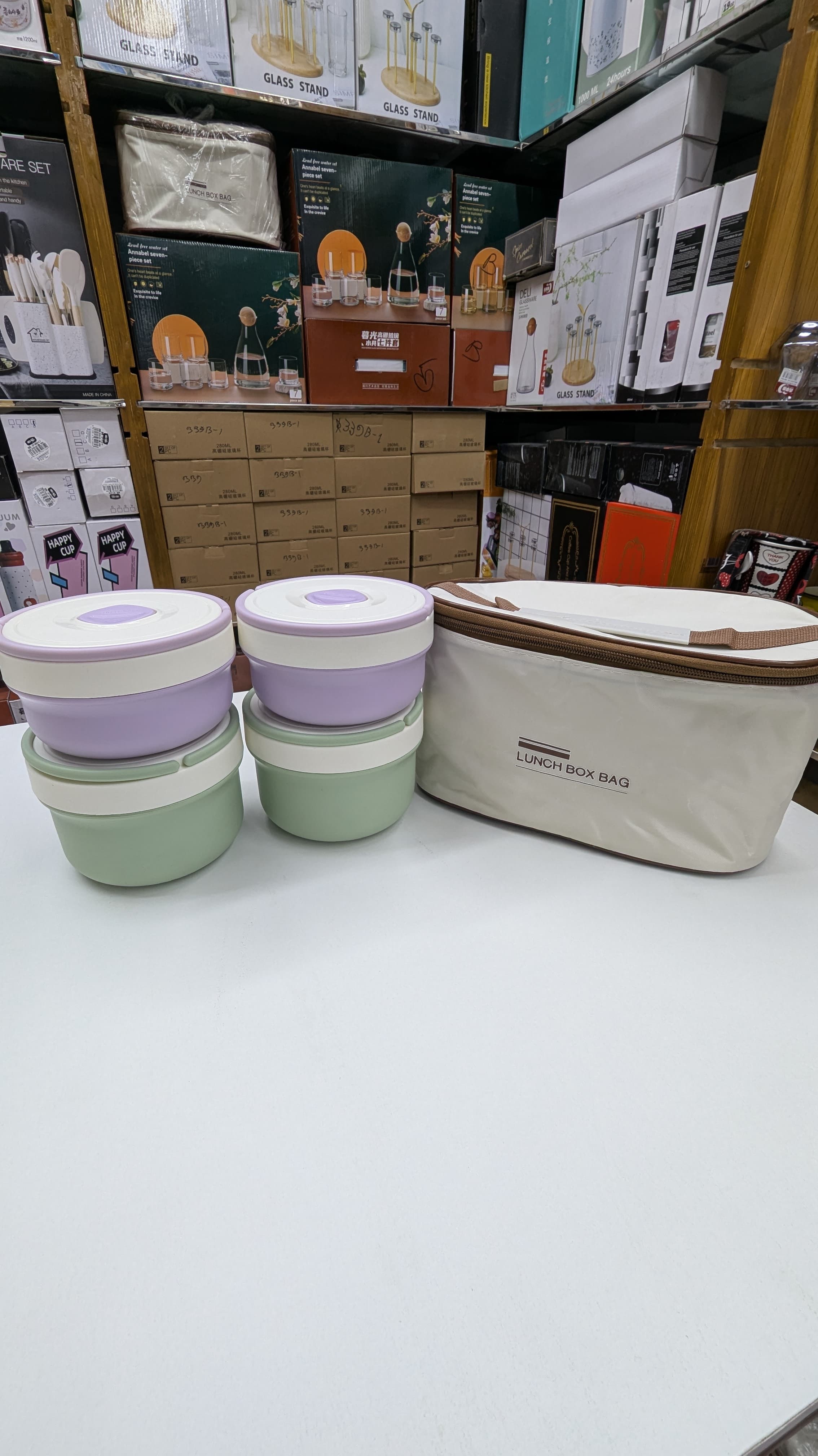 Very Premium Quality Imported Lunch Box Set – 4 Vati (Food Grade, Durable & Leak Proof)