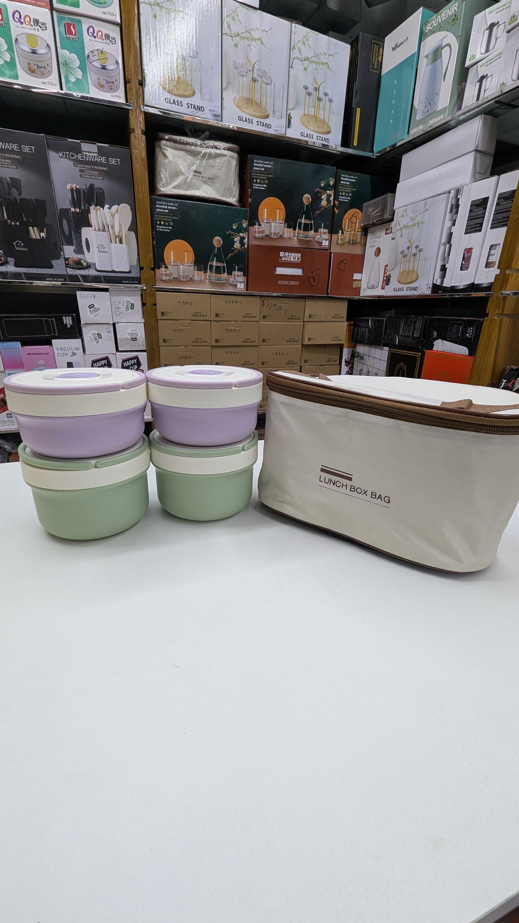 Very Premium Quality Imported Lunch Box Set – 4 Vati (Food Grade, Durable & Leak Proof)
