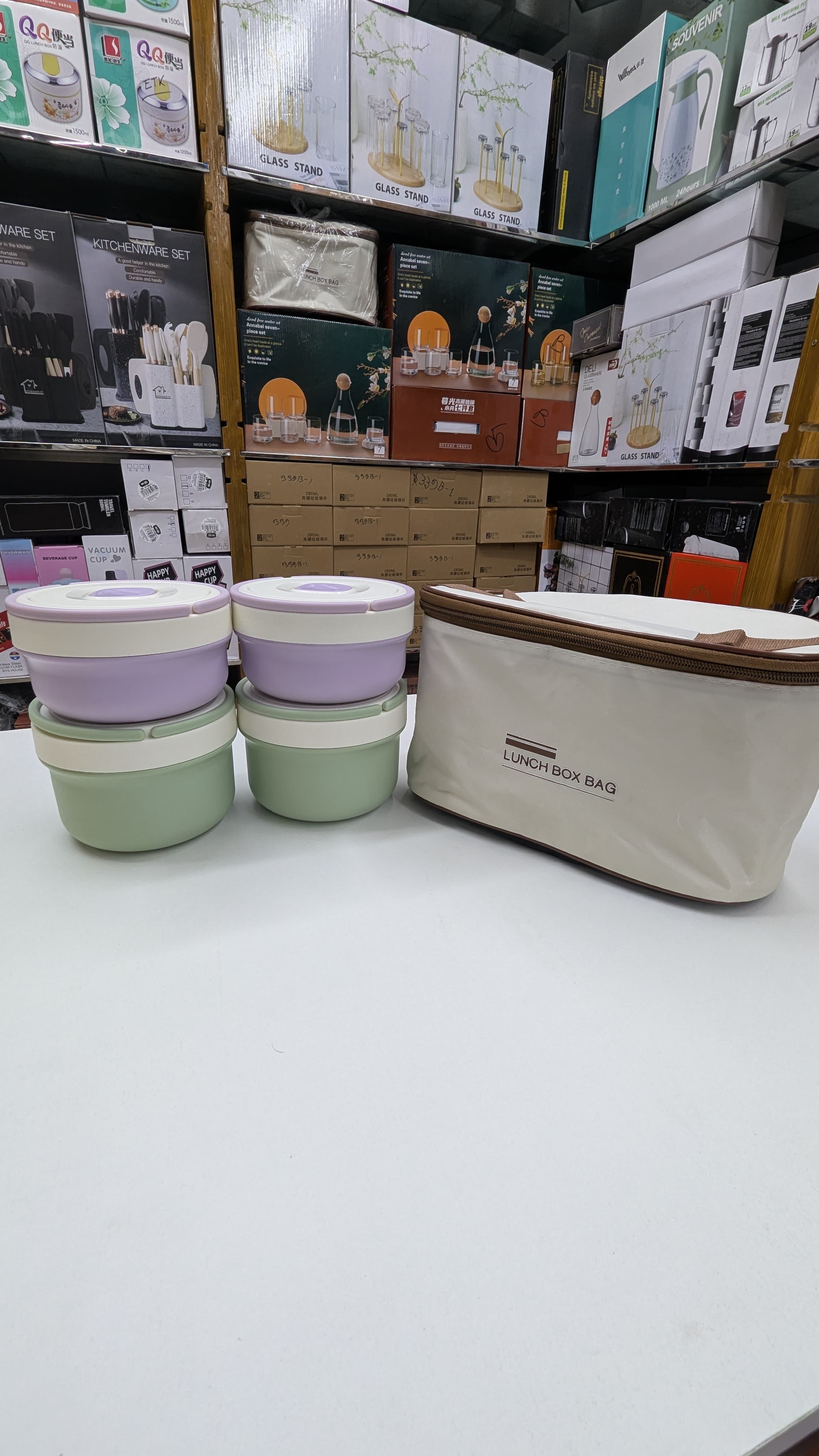 Very Premium Quality Imported Lunch Box Set – 4 Vati (Food Grade, Durable & Leak Proof)