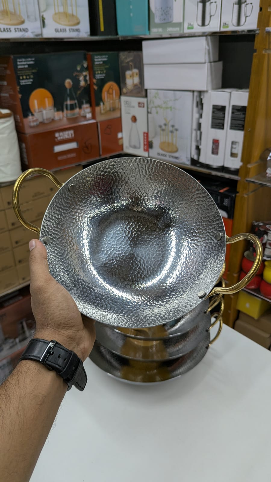 Multifunctional Large Capacity Stainless Steel Non-Stick Frying Pan – Durable & Easy to Clean