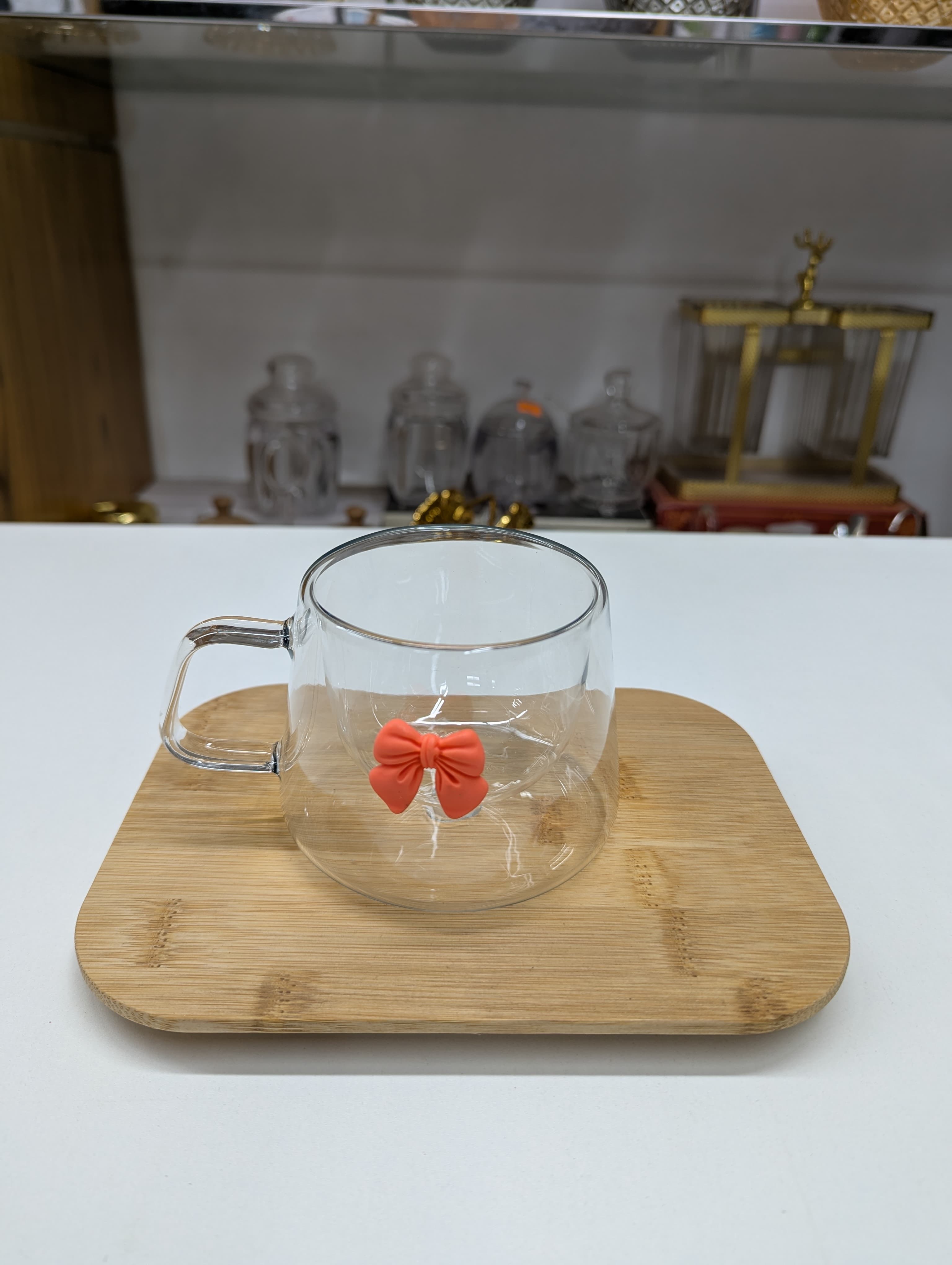 Heat Resistant Double Wall Glass Mug – Premium Quality