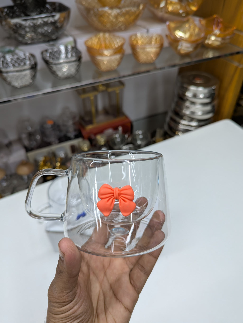 Heat Resistant Double Wall Glass Mug – Premium Quality