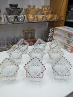 Premium Love Shape 6 Pc Bowl Set