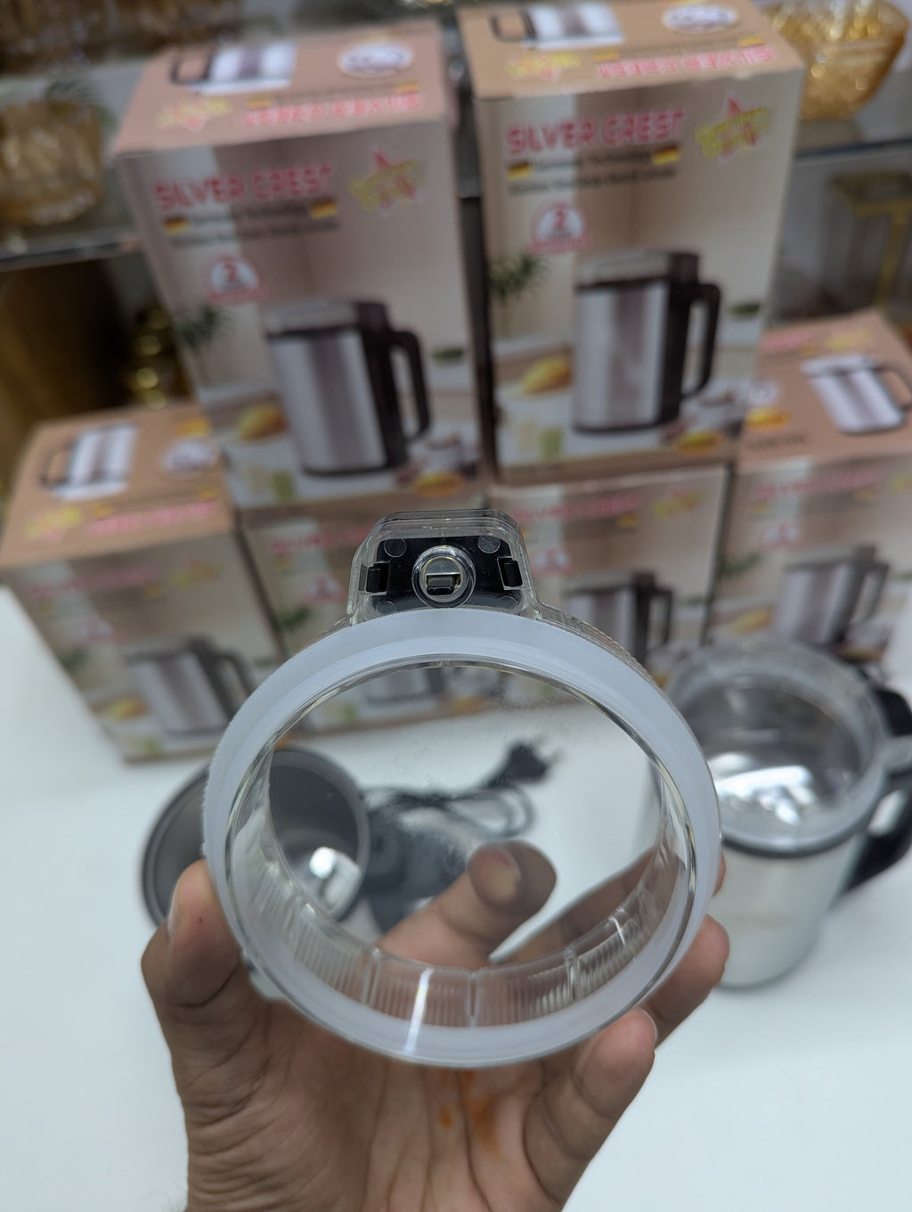 Portable Stainless Steel Electric Grinder | Mini Coffee, Spice & Herb Grinding Machine