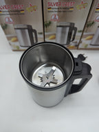 Portable Stainless Steel Electric Grinder | Mini Coffee, Spice & Herb Grinding Machine
