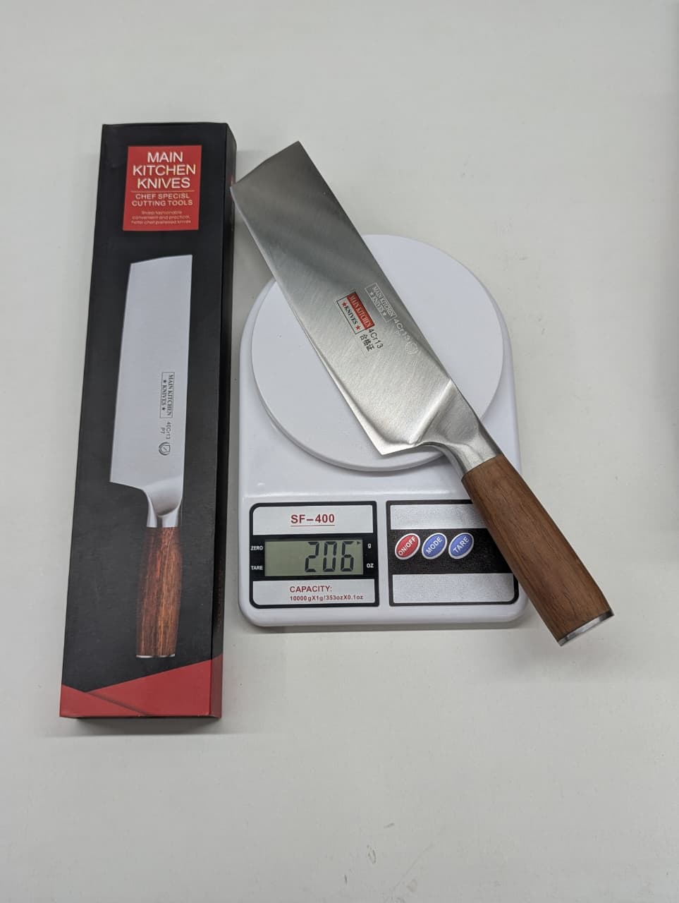 7High Grade Stainless Steel Slaughter Knife | Heavy Duty Butcher Knife for Meat Cutting P7