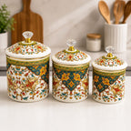 Airtight ceramic kitchen canisters