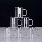 Borosilicate Drinking Glass – 280ml (6pcs Set)