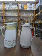 Classic Design 1L Plastic Vacuum Flask | Inner Glass Insulated Tea & Coffee Pot