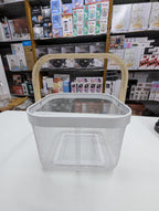 Yurtrain Metal Kitchen Utensils with Lid – Fruit Plate &amp; Drain Basket
