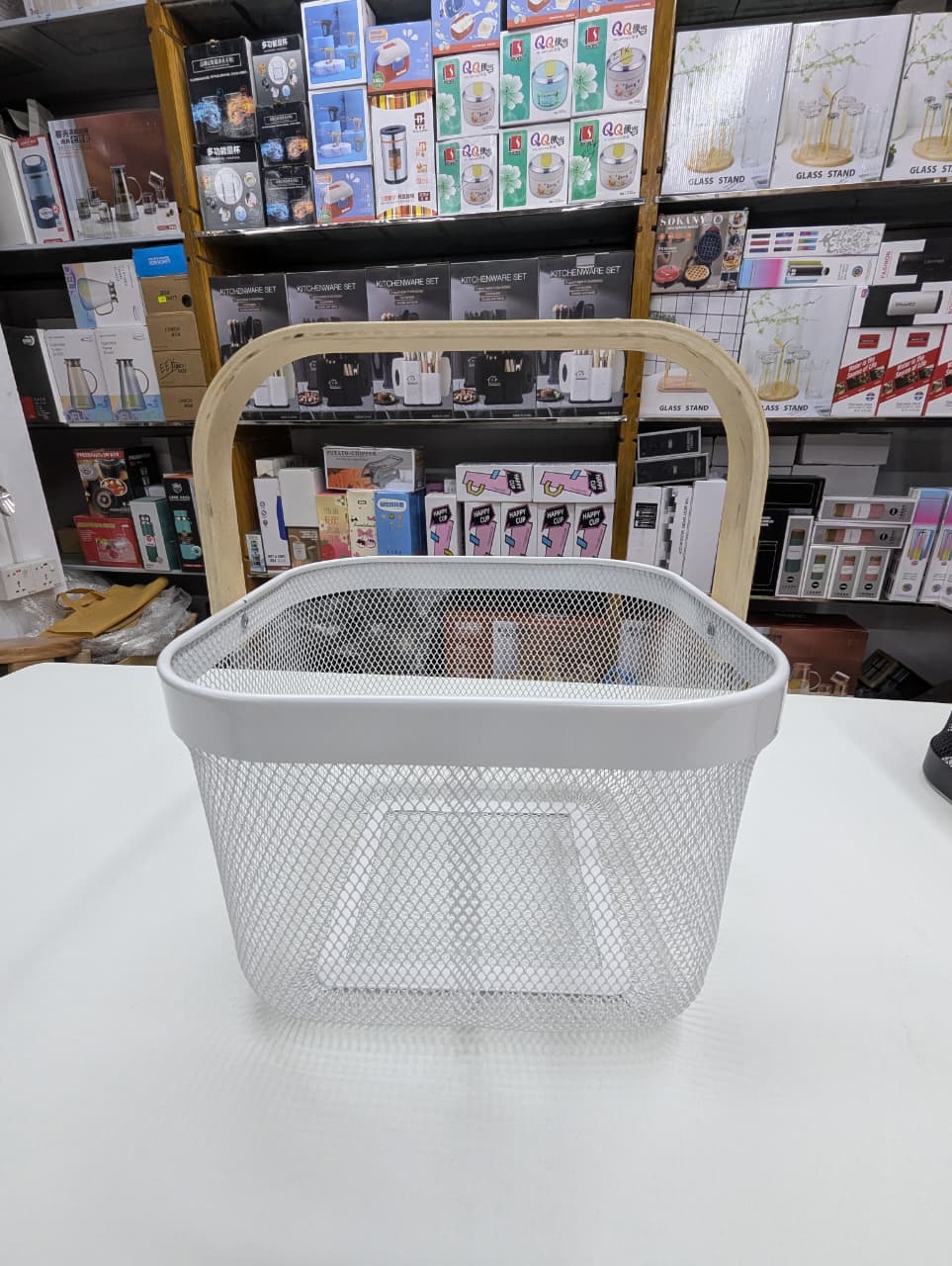 Yurtrain Metal Kitchen Utensils with Lid – Fruit Plate &amp; Drain Basket