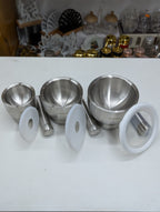 Kitchen 304 Stainless Steel Mini Mortar and Pestle for Herb Spice