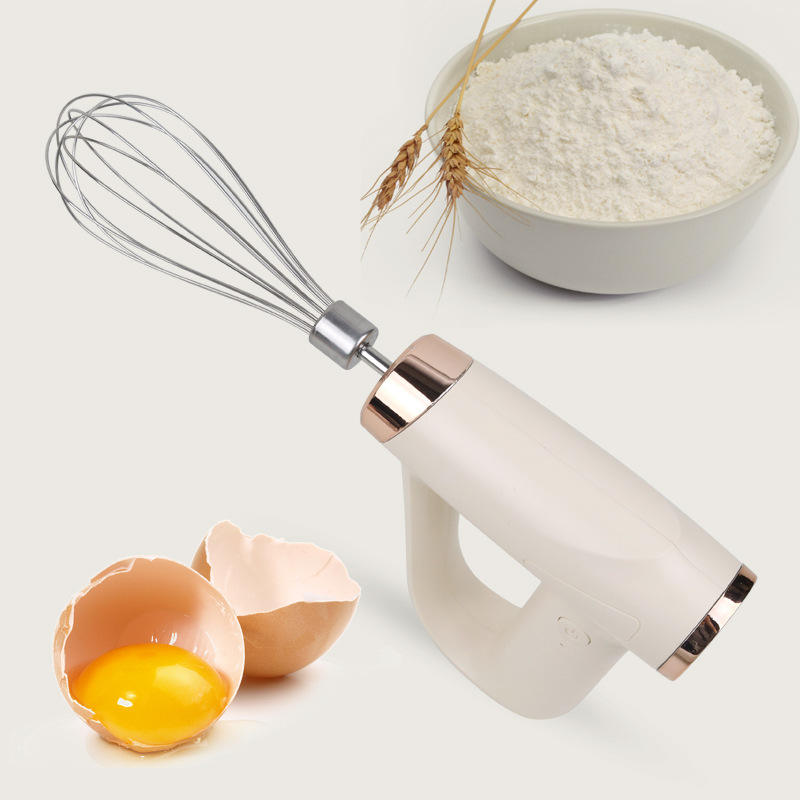 Wireless handheld electric egg whisk for baking
