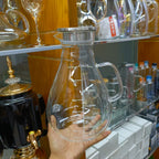 3000ml Crystal Clear Borosilicate Glass Jug – Large Capacity Water Pitcher