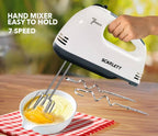 Batidor 7-Speed Electric Hand Mixer – 220V / 100W