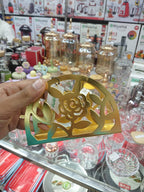 Luxury Gold Metal Napkin &amp; Tissue Holder – Desktop / Tabletop