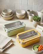 304 Stainless Steel Bento Lunch Box | 2100ml & 3300ml Leakproof Food Container