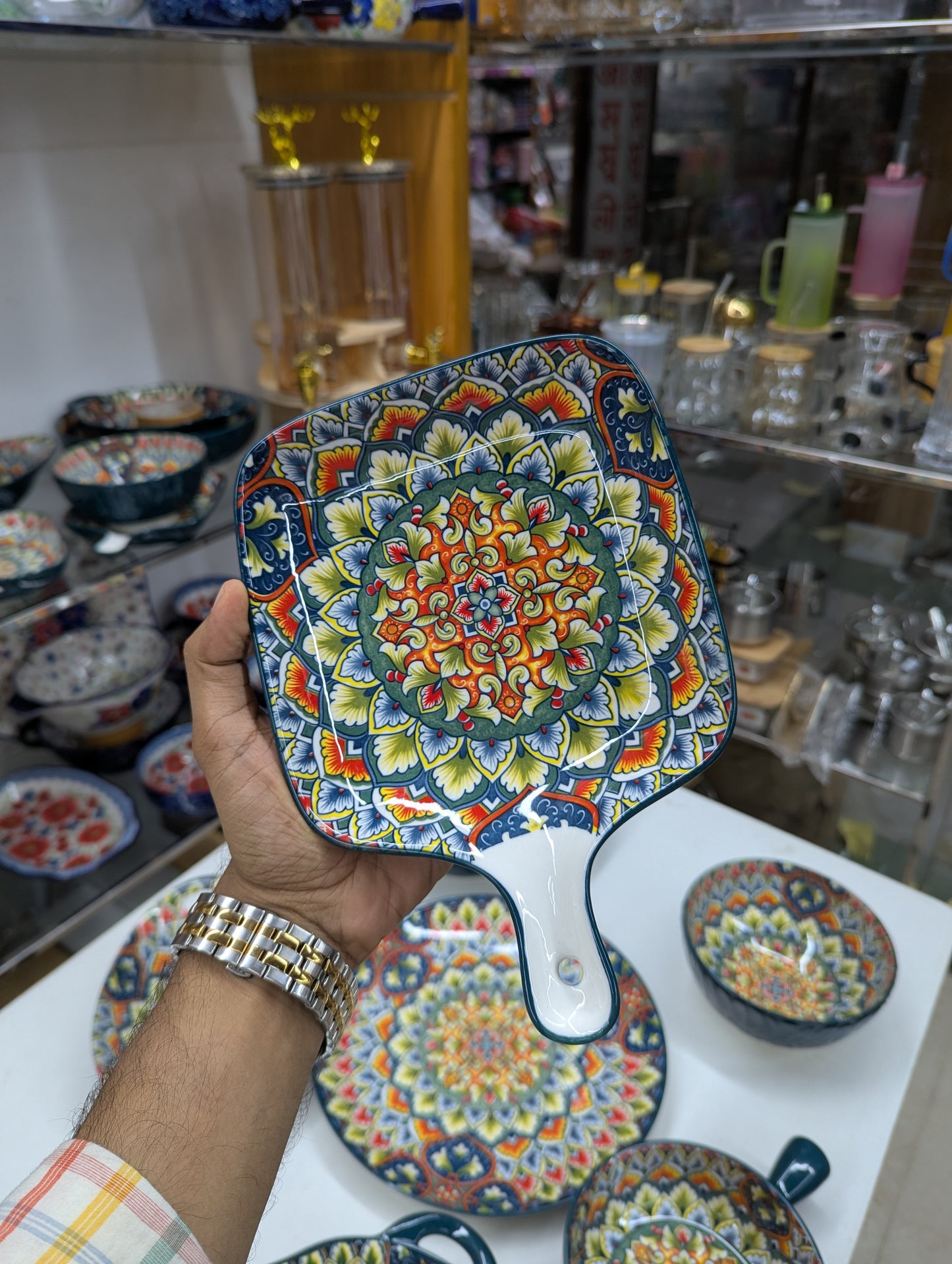 Turkish Ceramic Serving Dish Set | Premium Decorative Dinnerware for Home & Dining