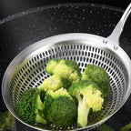 304 Stainless Steel Slotted Spoon / Skimmer Ladle – Kitchen Tool