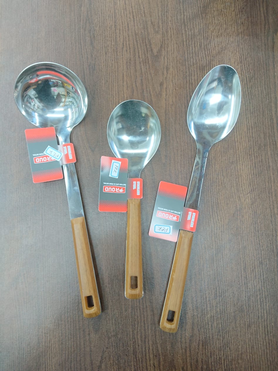 CNHK01 18/8 Stainless Steel Long Handle Soup Ladle