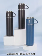 Geschenkset Insulated Thermos Bottle &amp; Mug Gift Set – With 3 Lids