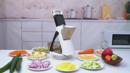 Portable 5-in-1 Kitchen Vegetable Cutter and Slicer