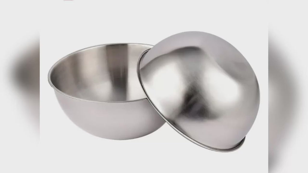 304 Stainless Steel Mixing Bowl with Scale – Large Capacity, Eco-Friendly Kitchen Bowl
