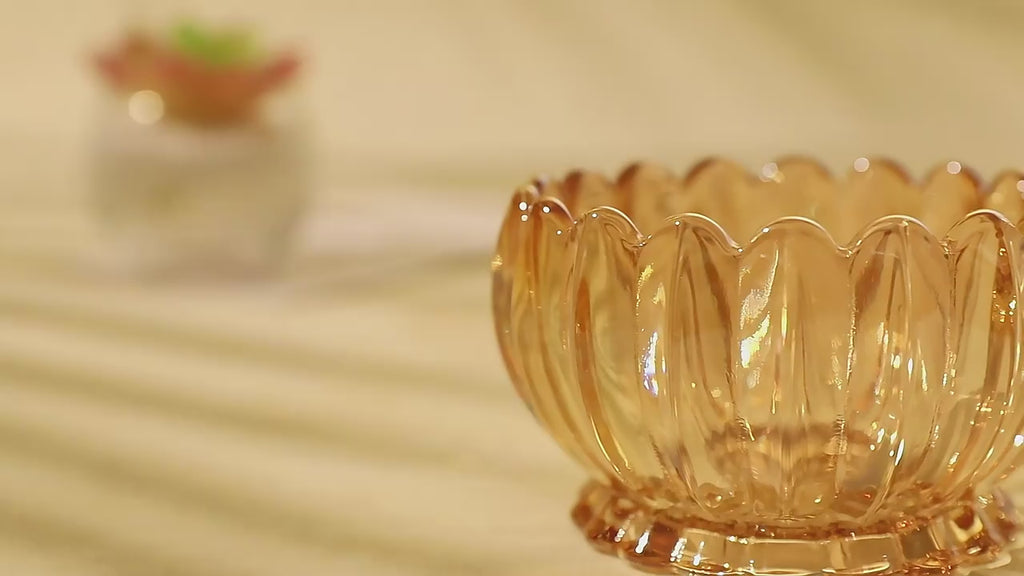 Classic Design Creative Glass Bowl Set Transparent Exquisite Tableware for Party Afternoon Tea Soup Dessert Fruit Nesting Bowl