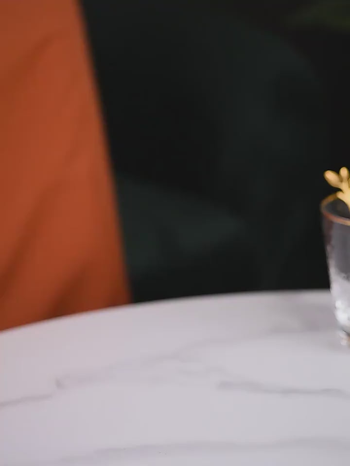 
Crystal-inspired serving bowl set